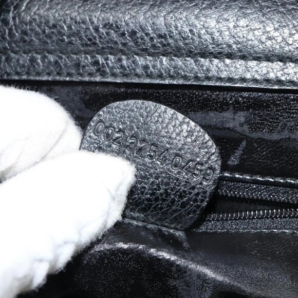 GUCCI Hand Bag Leather Black - Picture 15 of 16